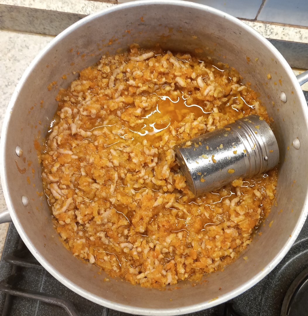 Ragoûter  pâle et épicé